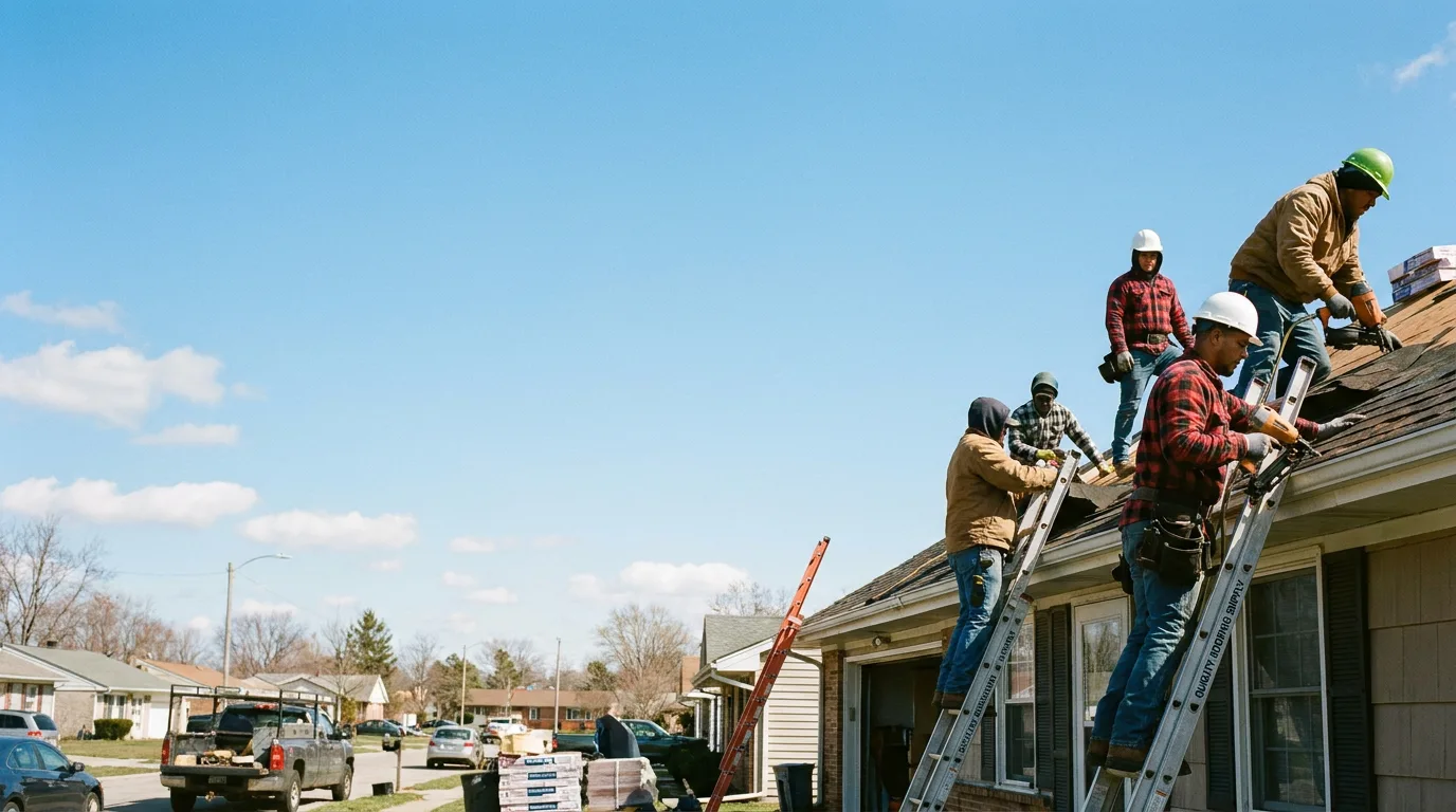 Roofing in Santa Claus, IN near me